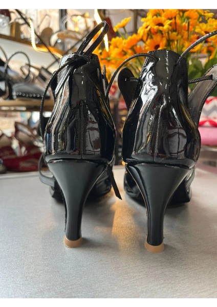 7 cm Kadeh Topuk Boti-Siyah Ruğan-Kadın-Latin-Salsa-Bacata Dans ve Salon Ayakkabısı-Güvenli ve Rahat fiyatları