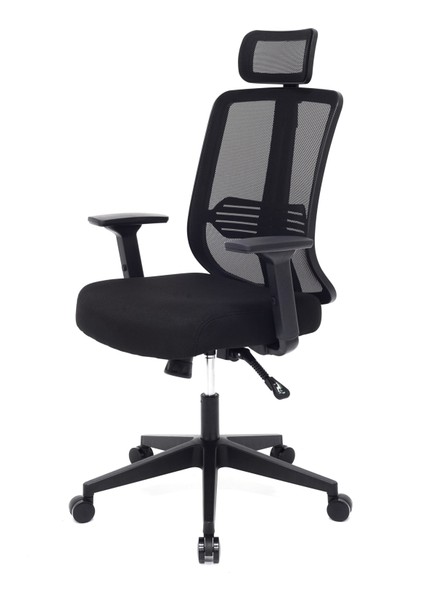 // Comfort Black Yönetici Koltuğu Ofis Çalışma Koltuğu