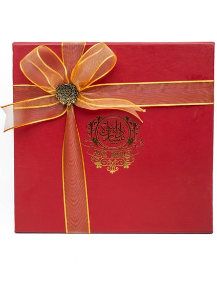 Spesiyal Çikolata, Fıstıklı, Güllü, Safran Kaplı, Fındıklı Lokum Seti Özel Çekmeceli Kutusuyla fırsatları