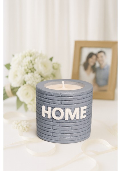 Beton Mumluk Home (Gri)