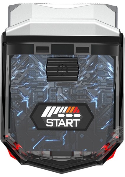 Erkekler Için Süper Araba Tarzı Elektrikli Tıraş Makinesi, Çift Başlıklı Yüzen Seyahat Tipi Taşınabilir Tıraş Makinesi (Yurt Dışından)