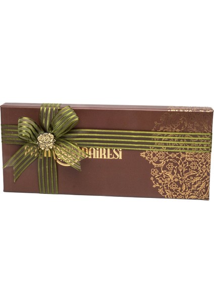 Spesiyal Çikolata ve Trüf, Fısıtklı, Gül Kaplı ve Kadayıf Kaplı Fitil Lokum Çeşitleri Özel Hediyelik Kutusuyla 600 gr