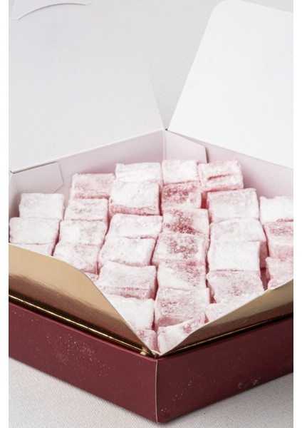 Güllü Lokum Hediyelik Kutulu 300 gr fiyatları