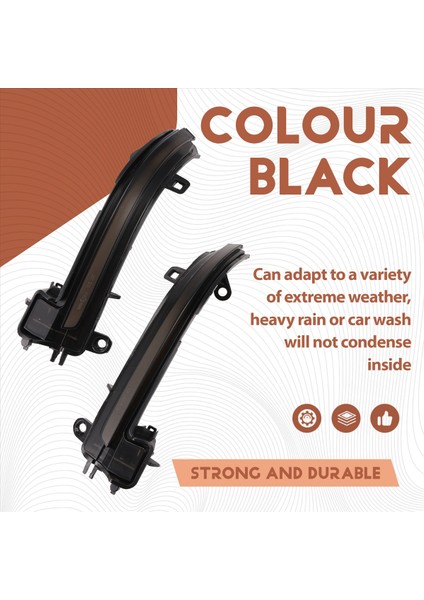 Sıralı LED Yan Ayna Dönüş Sinyal Lambaları - 1 2 3 4 Serisi F20 F22 F30 F32 F33 E84 X1 I3 Füme (Yurt Dışından) indirimleri