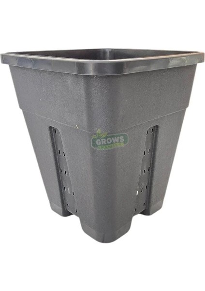 Kare Saksı Delikli 18 Litre