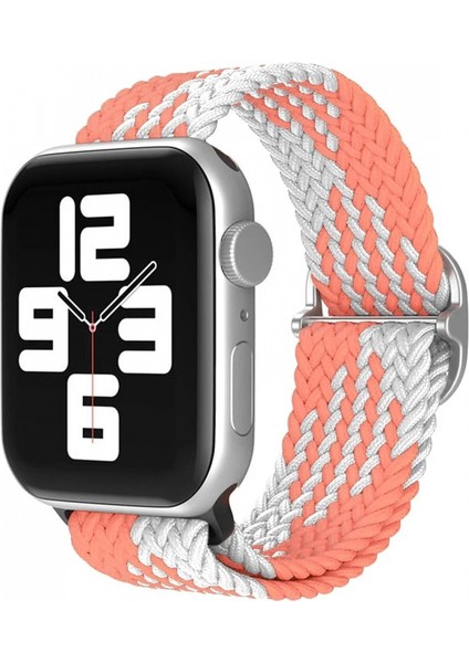 Watch 20MM Star Kordon - Pembe-Beyaz