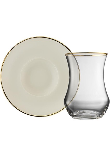 1898 Lıne Gold 12 Parça Çay Seti