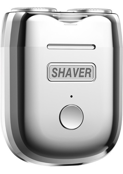 Erkekler Için Taşınabilir, Manyetik Çift Bıçaklı, 2 Hız Ayarlı, USB Şarjlı Mini Elektrikli Tıraş Makinesi. (Yurt Dışından)