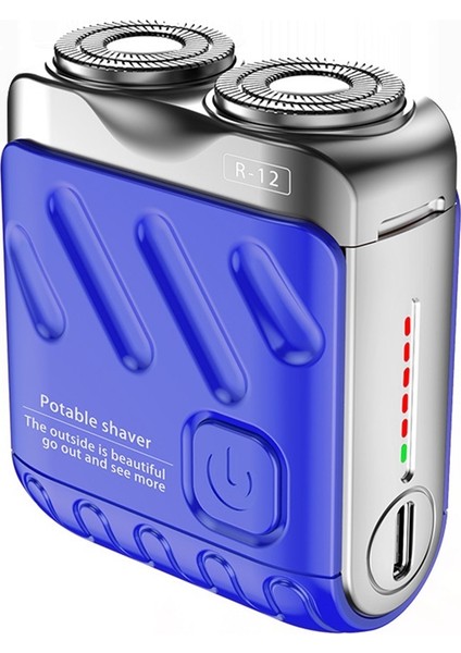 Elektrikli Tıraş Makinesi, Süper Temiz Yeni Sakal Düzeltici, Erkekler Için Mini Taşınabilir Tıraş Makinesi, Otomatik ve Manuel. (Yurt Dışından)