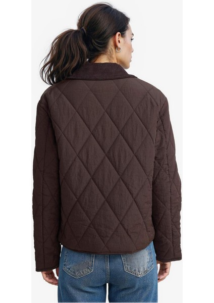 Su Geçirmez Regular Fit Polo Yaka Çıtçıtlı Cepli Mont E8695AX25AU fırsatları