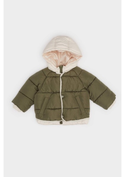 Erkek Bebek Su Geçirmez Çok Renkli Cepli Şişme Mont C3462A525AU modelleri