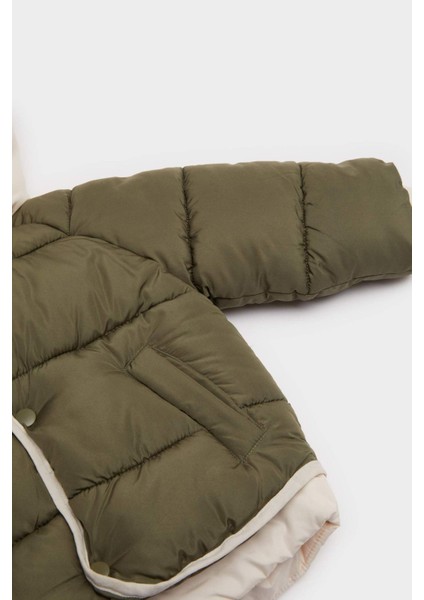 Erkek Bebek Su Geçirmez Çok Renkli Cepli Şişme Mont C3462A525AU indirimleri