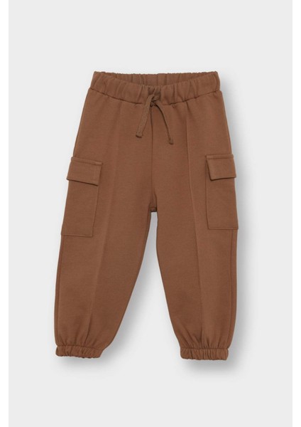 Erkek Bebek Beli Lastikli Kargo Eşofman Altı fiyatları