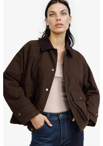 Regular Fit Polo Yaka Pamuklu Mont F0037AX25AU