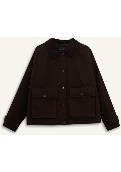 Regular Fit Polo Yaka Pamuklu Mont F0037AX25AU