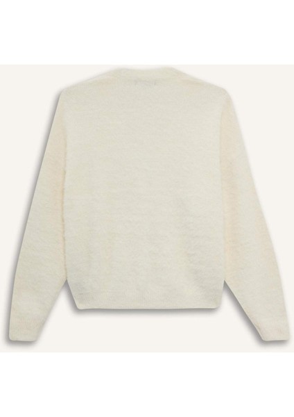 Regular Fit V Yaka Triko Hırka K7886AZ25WN fırsatları