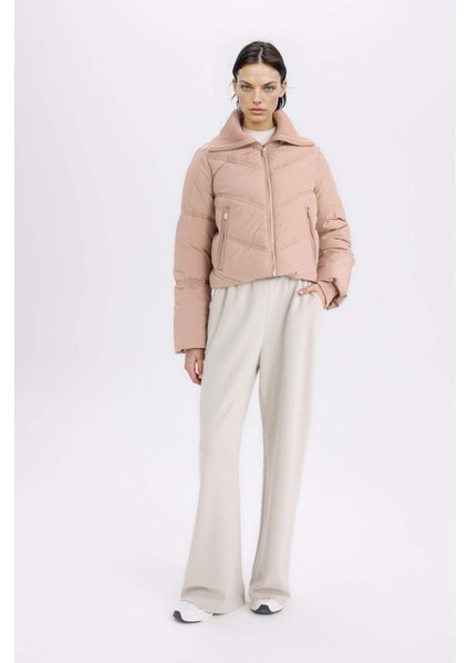 Regular Fit Su Geçirmez Mont Fermuarlı Cepli C9704AX24WN fiyatları