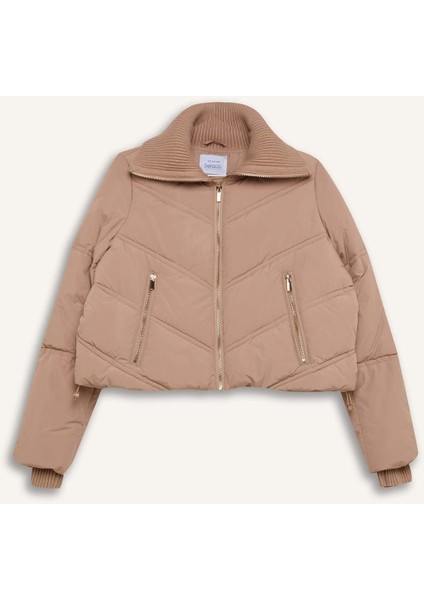 Regular Fit Su Geçirmez Mont Fermuarlı Cepli C9704AX24WN indirimleri