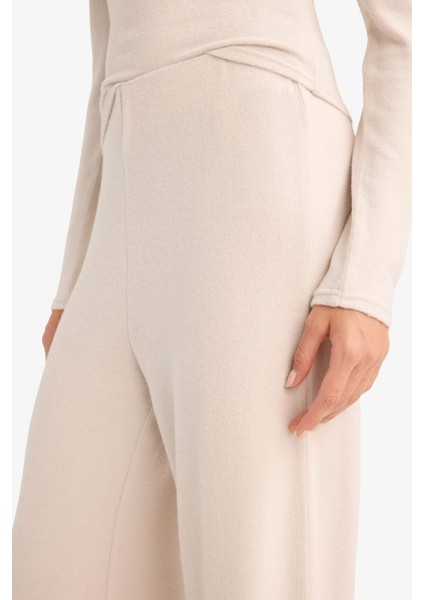 Beli Lastikli Wide Leg Geniş Paça Eşofman Altı F0981AX25WN modelleri