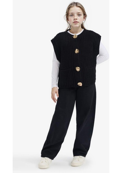 Kız Çocuk Bisiklet Yaka Düğmeli Süveter G1625A825AU fiyatları