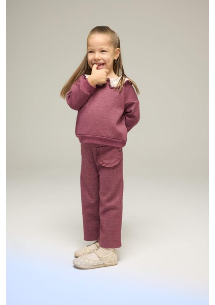 Kız Bebek Beli Lastikli Pantolon G2765A525AU