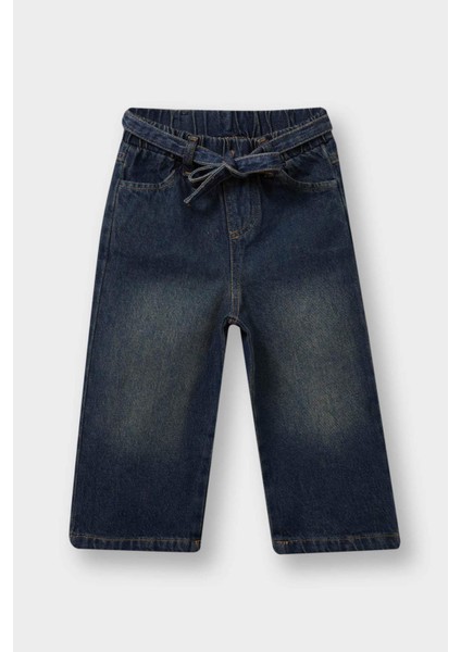 Kız Bebek Wide Leg Jean Pantolon fiyatları