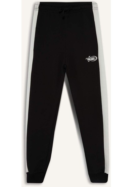 Erkek Çocuk Beli Lastikli Baskılı Jogger Eşofman Altı F2179A825AU fiyatları