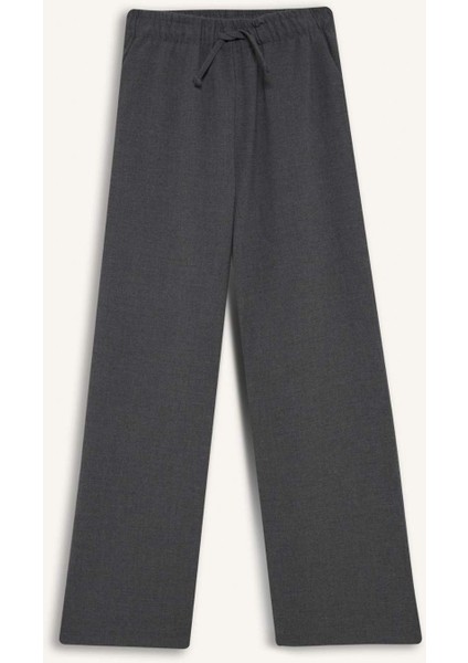Kız Çocuk Wide Leg Geniş Paça Okul Pantolonu F2257A825AU modelleri