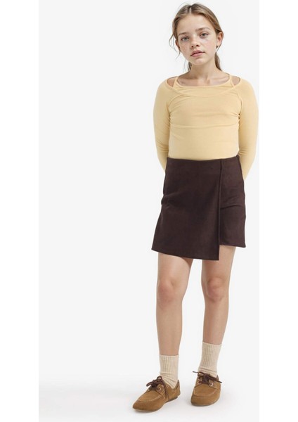 Kız Çocuk Süet Şort Etek G3783A825WN fiyatları