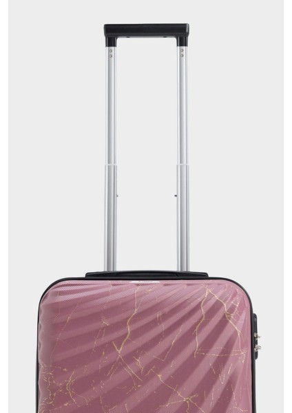 Unisex Sert Kapaklı Çekçekli Küçük Boy Valiz E7064AXNS modelleri