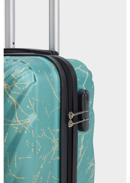 Unisex Sert Kapaklı Çekçekli Küçük Boy Valiz E7064AXNS indirimleri