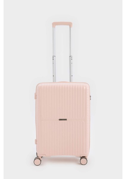 Kadın Sert Kapaklı Çekçekli Küçük Boy Valiz E7080AXNS