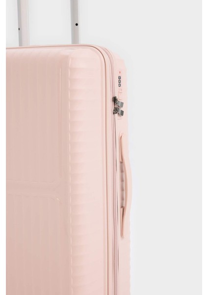 Kadın Sert Kapaklı Çekçekli Küçük Boy Valiz E7080AXNS indirimleri