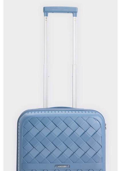 Unisex Sert Kapaklı Çekçekli Küçük Boy Valiz E7081AXNS modelleri