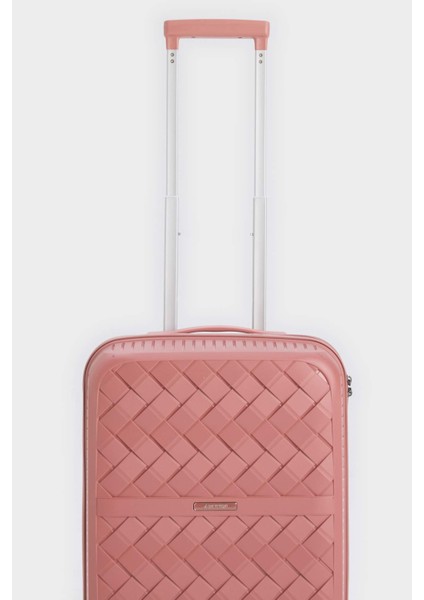 Unisex Sert Kapaklı Çekçekli Küçük Boy Valiz E7081AXNS modelleri