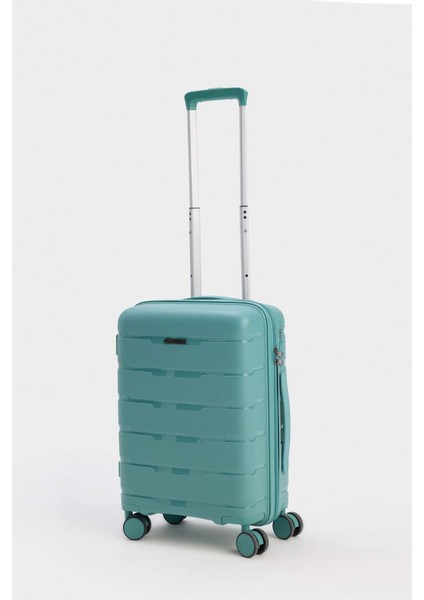 Unisex Sert Kapaklı Çekçekli Küçük Boy Valiz E7083AXNS fiyatları