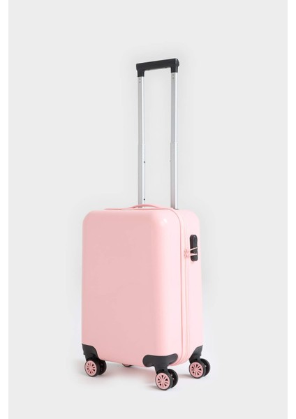 Unisex Sert Kapaklı Çekçekli Küçük Boy Valiz E7349AXNS fiyatları