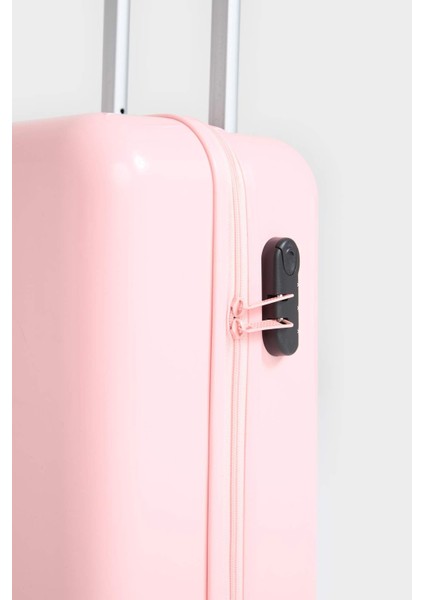 Unisex Sert Kapaklı Çekçekli Küçük Boy Valiz E7349AXNS indirimleri