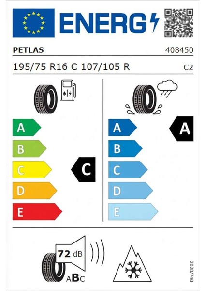 195/75 R16 C Tl 107/105R 8pr Vanmaster + A/s Kamyonet Dört Mevsim Lastiği (Üretim TARIHI:2025) fiyatları