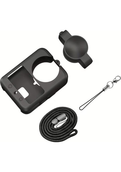 Dji OSMO 360 Silikon Kılıf , Lens Cap (Lens Koruma) ve Kayış Seti