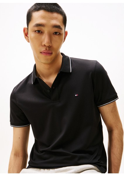 Siyah Erkek Polo T-Shirt MW0MW37310BDS_PERFORMANCE Jersey Re modelleri