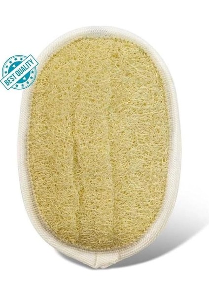 Oval Kabak Lifi – Çift Taraflı Doğal Banyo Kesesi ve Antibakteriyelli Sağlıklı Bulaşık Lifi Süngeri, 15 x 11 cm indirimleri