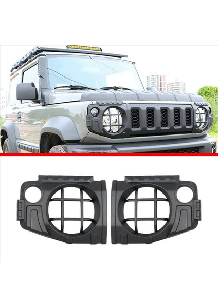 Jimny JB64 JB74W 2019-2023 Modifiye Koruyucu Için 2 Adet Araba Ön Far Kapağı (Yurt Dışından) fiyatları