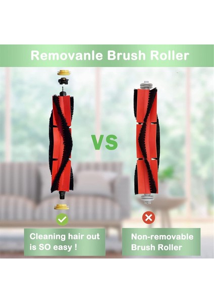 Ecovacs DEEBOTN10 Ana Yan Fırça Hepa Filtre Paspas Bezleri Toz Torbası (Yurt Dışından) fırsatları