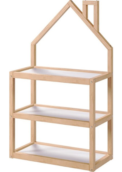 KBS122 Kukka Montessori Çatılı Kitaplık fiyatları