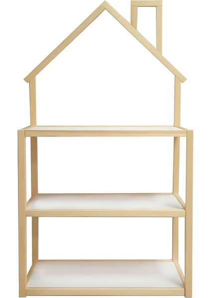 KBS122 Kukka Montessori Çatılı Kitaplık modelleri