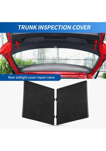 Golf Mk6 5K6867658 / 5K6867657 Için 1 Çift Arka Bagaj Kapağı Trim Muayene Kapağı (Yurt Dışından) fırsatları