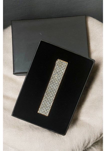 Beyaztaşlı USB Şarjlı Elektronik Çakmak