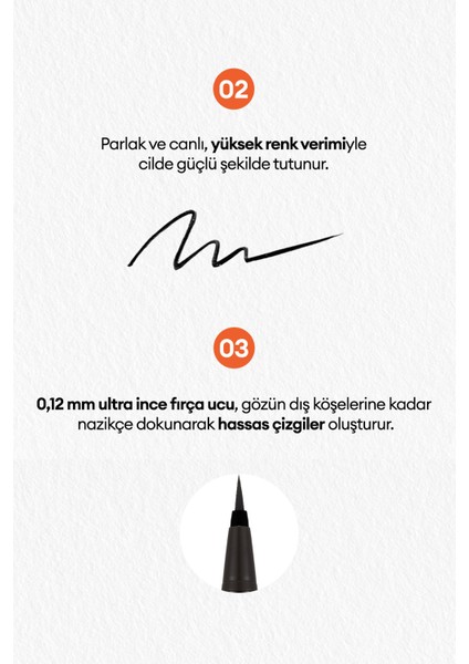 Uzun Süre Kalıcı, Suya Dayanıklı, Likit Eyeliner Born To Be Madproof Liquid Liner (01) fırsatları