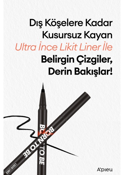 Uzun Süre Kalıcı, Suya Dayanıklı, Likit Eyeliner Born To Be Madproof Liquid Liner (01) indirimleri